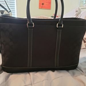 Coach purse\brief case